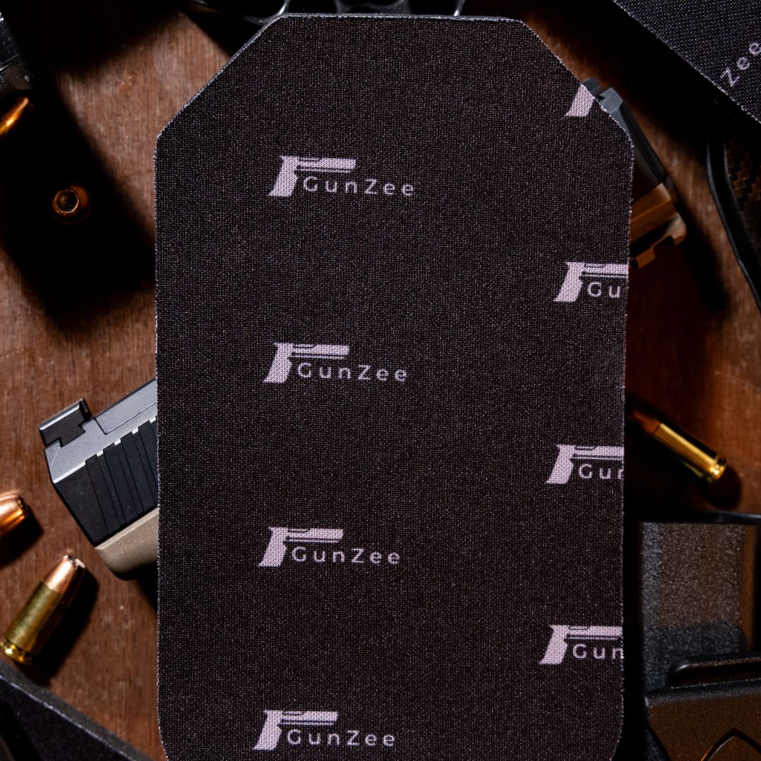 GunZee Original – Memory Foam Holster Pad for Compact IWB Carry (4" x 7") – Fits P320c, Glock 19, Glock 43, M&P Compact, VP9, PDP, XD(M), FN509C, G3C