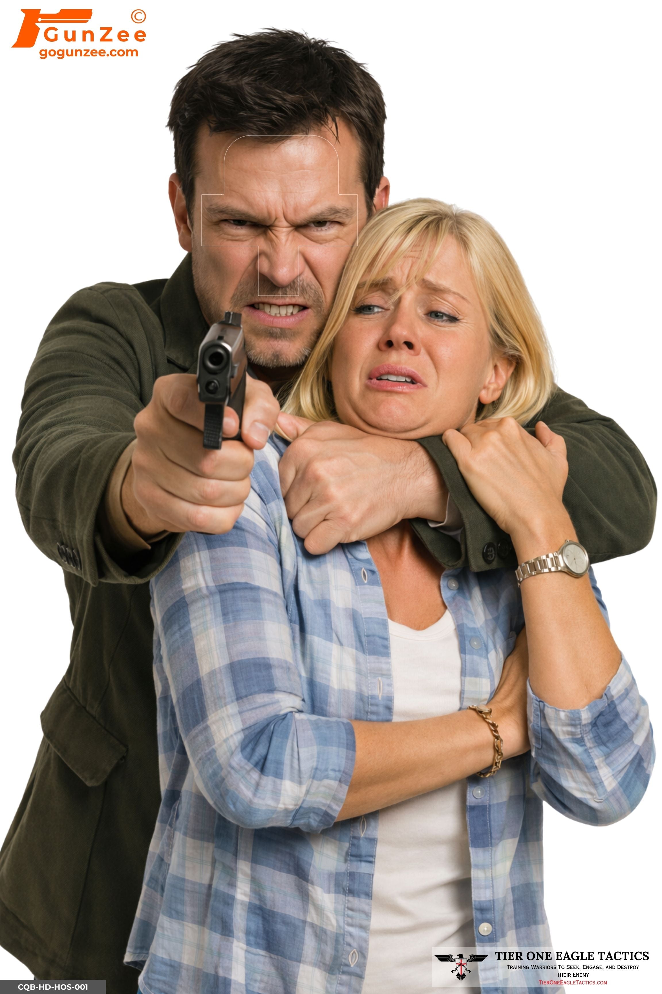 CQB Home Defense Hostage – Forward Weapon Presentation Shooting Target