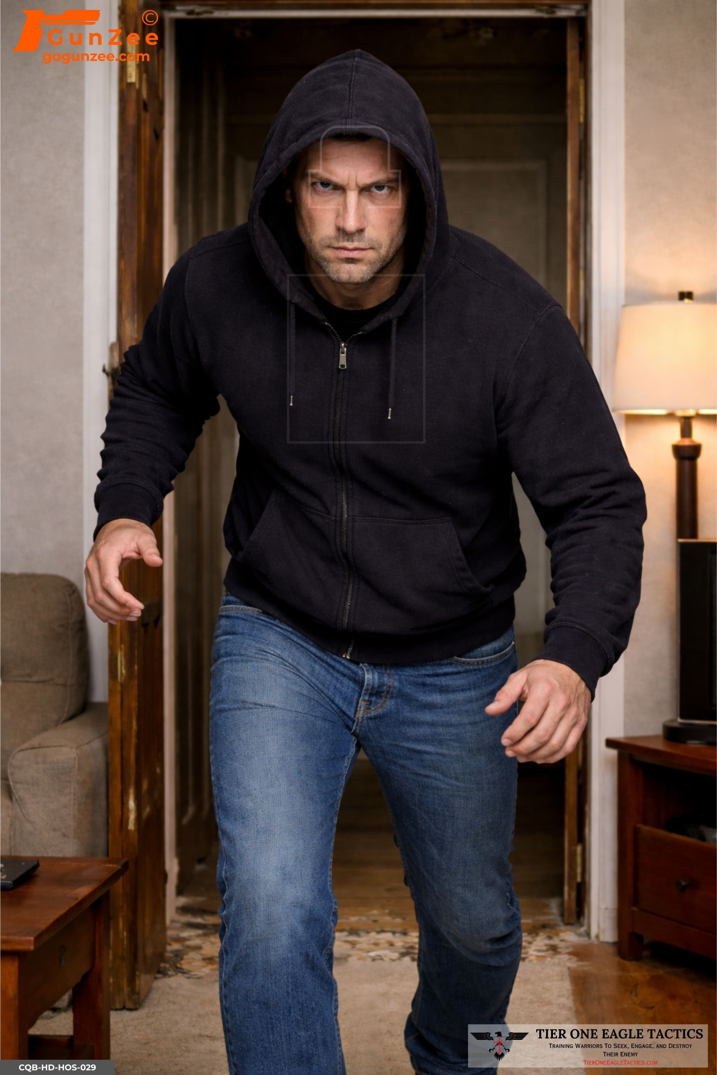 Home Invasion Doorway Breach Decision-Making Shooting Target