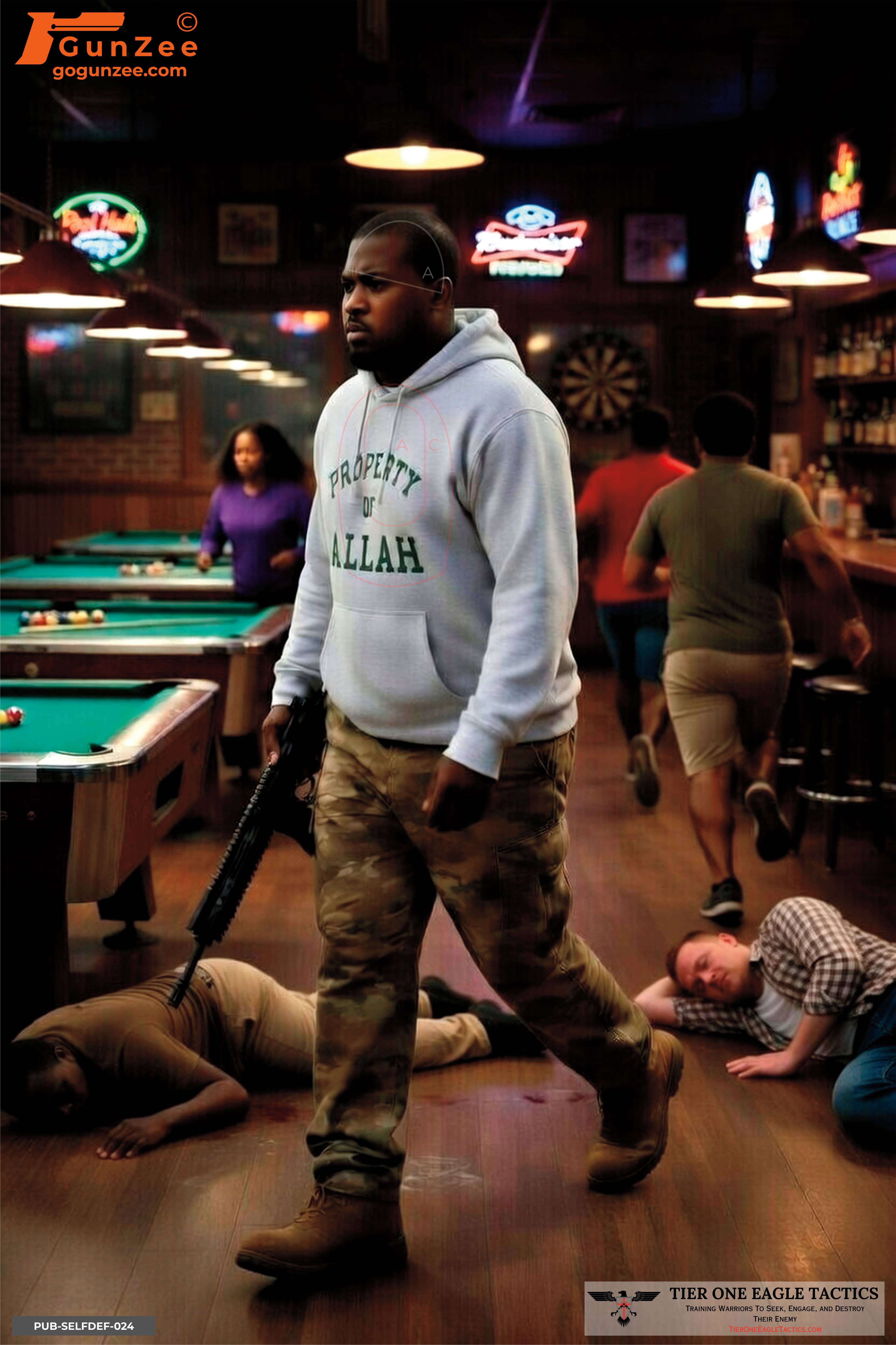 PUB SELFDEF 024 pool hall active shooter scenario