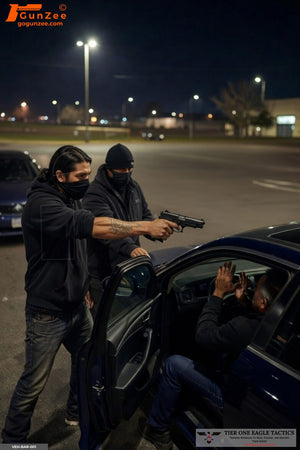 Vehicle Barrier Carjacking Confrontation Shooting Target