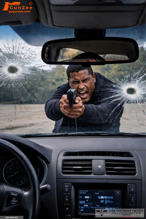 Vehicle Barrier Windshield Assault Shooting Target